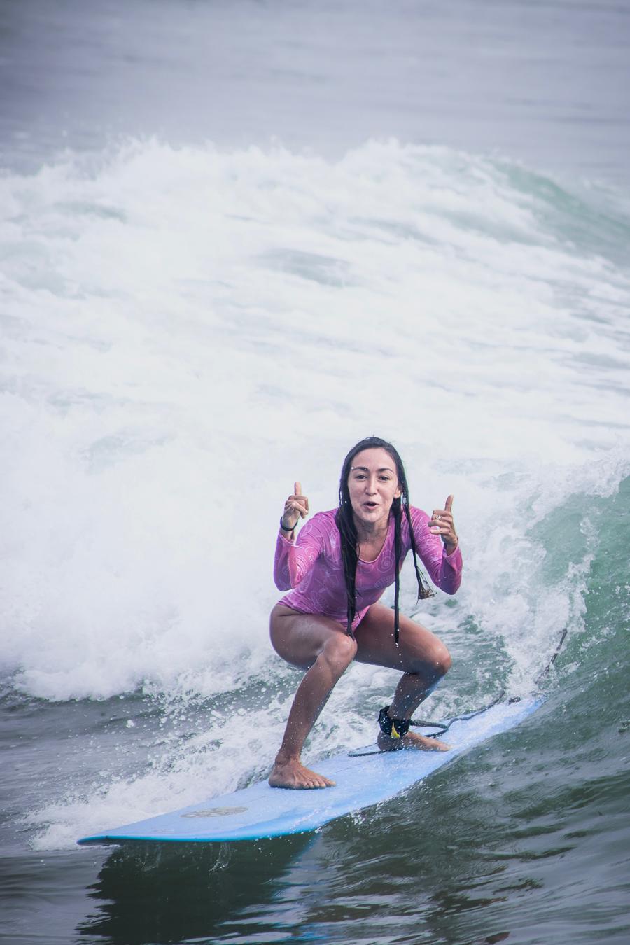 Traje de baño surfero
